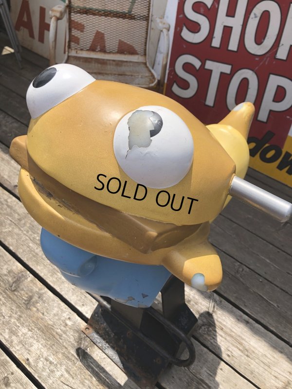 画像6: 70s Vintage McDonald's Filet-O-Fish Playground Ride-On (R631)