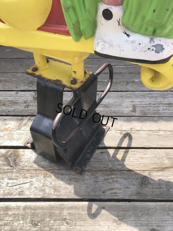 画像3: 70s Vintage McDonald's Fry Guys Playground Ride-On (R632)