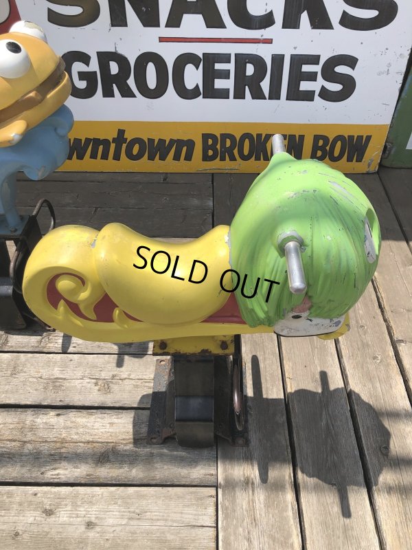 画像8: 70s Vintage McDonald's Fry Guys Playground Ride-On (R632)