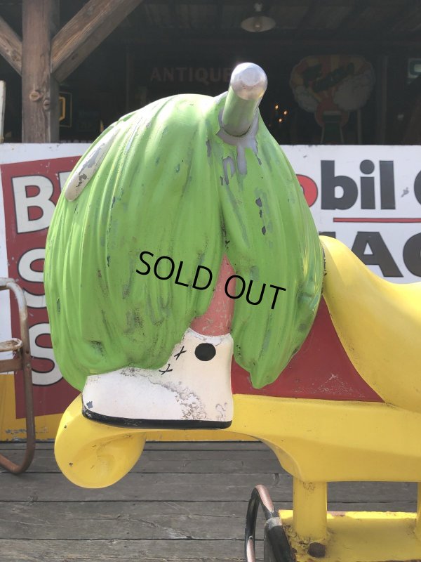 画像4: 70s Vintage McDonald's Fry Guys Playground Ride-On (R632)