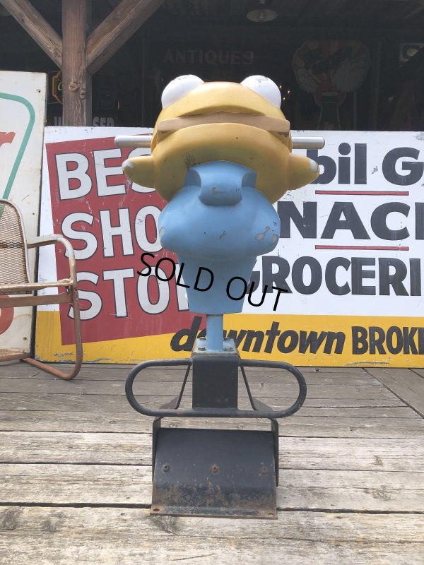 画像13: 70s Vintage McDonald's Filet-O-Fish Playground Ride-On (R631)