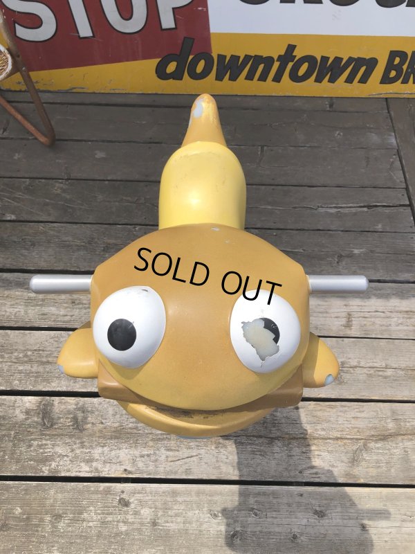 画像7: 70s Vintage McDonald's Filet-O-Fish Playground Ride-On (R631)