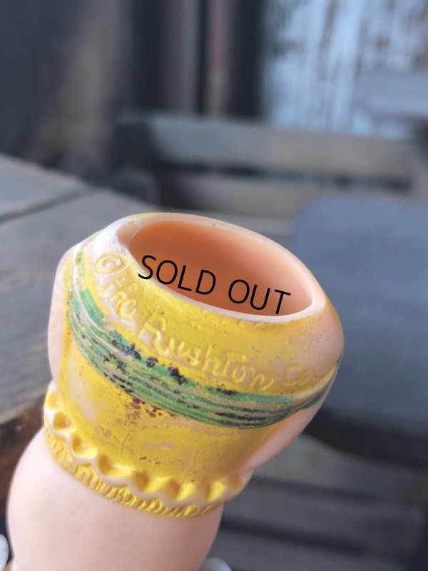 画像5: 70s Vintage Rushton NEW ZOO REVUE Henrietta the Hippo Finger Puppet (R639)