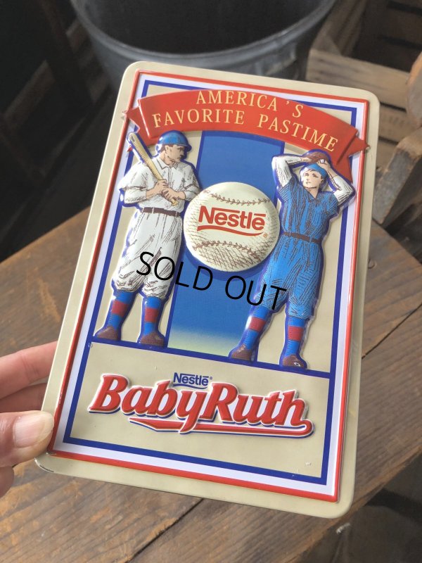 画像8: Vintage Advertising Tin Can Nestle BABY RUTH AMERICA'S FAVORITE PASTIME (R636)