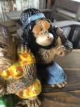 画像8: 70s Universal Statuary Corp V. Kendrick Hippy &amp; Parents Gorilla Figure Statue (R634)