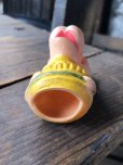 画像6: 70s Vintage Rushton NEW ZOO REVUE Henrietta the Hippo Finger Puppet (R639)
