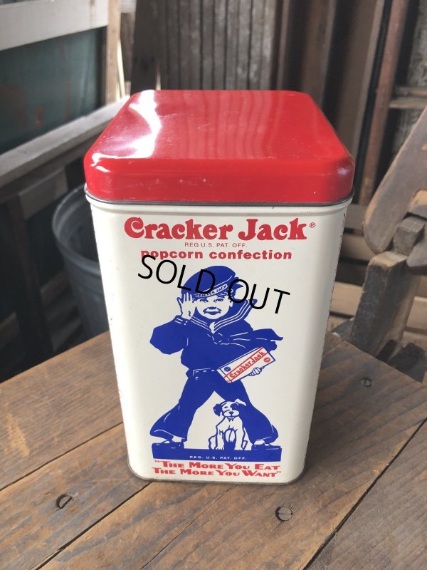 画像2: Vintage Advertising Tin Can Cracker Jack (R637)