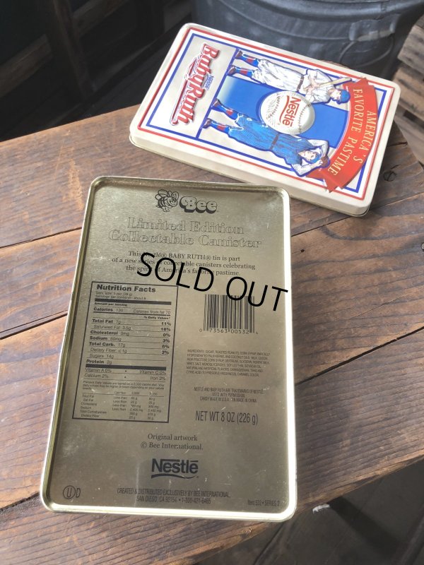 画像6: Vintage Advertising Tin Can Nestle BABY RUTH AMERICA'S FAVORITE PASTIME (R636)