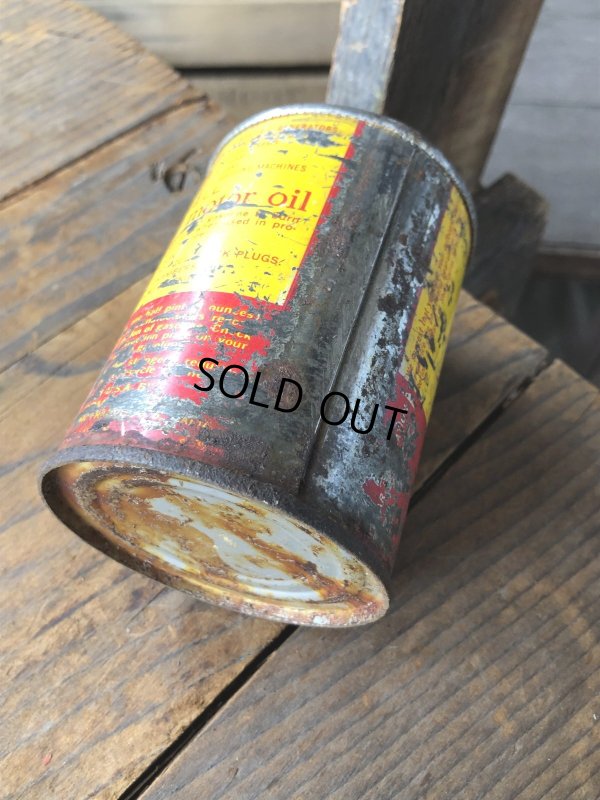 画像5: Vintage SHELL outboard motor oil Can (R647)
