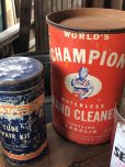 画像8: Vintage WORLD'S CHAMPION WATERLESS HAND CLEANER 5lb Can (R641)