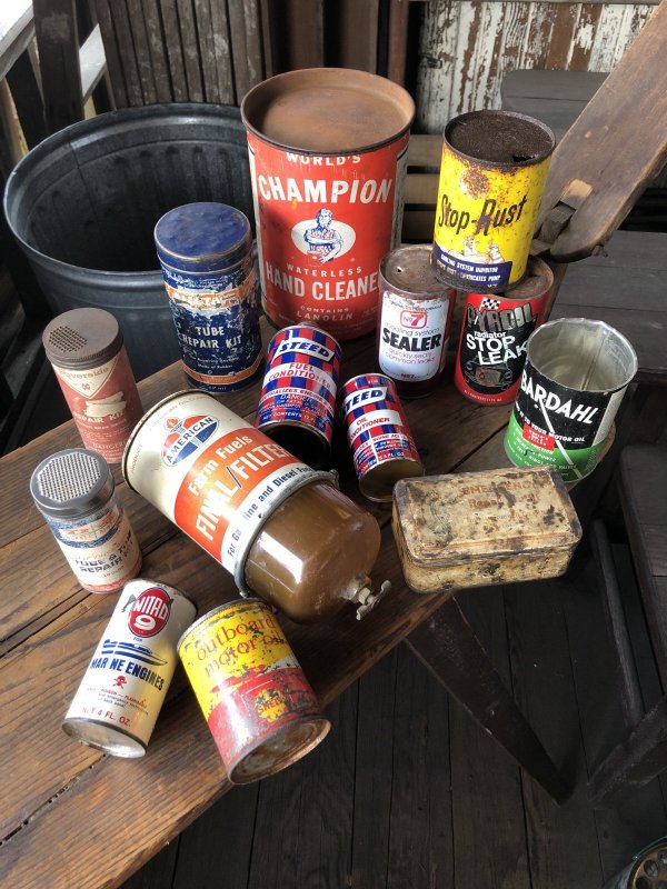 画像9: Vintage DA Tube ＆Tire Repair kit Can (R651)