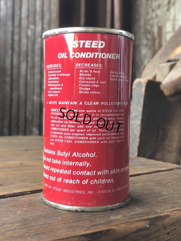 画像3: Vintage STEED Oil Conditioner Can (R650)