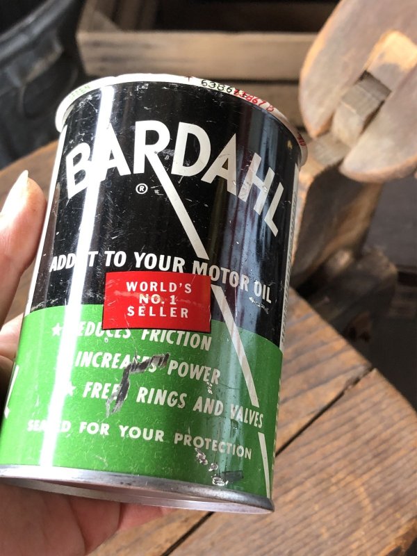 画像1: Vintage BARDAHL Motor Oil Can (R652)