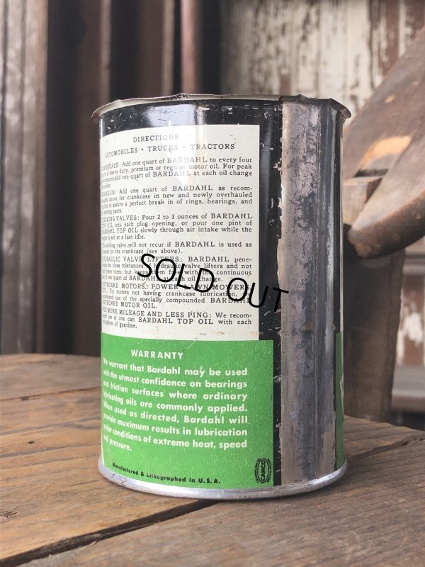 画像4: Vintage BARDAHL Motor Oil Can (R652)
