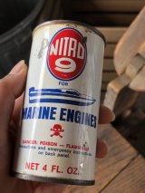 Vintage NITRO 9 MARINE ENGINES Can (R648)
