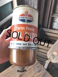 Vintage AMERICAN Oil Co Farm Fuels Final Filter Can (R642)