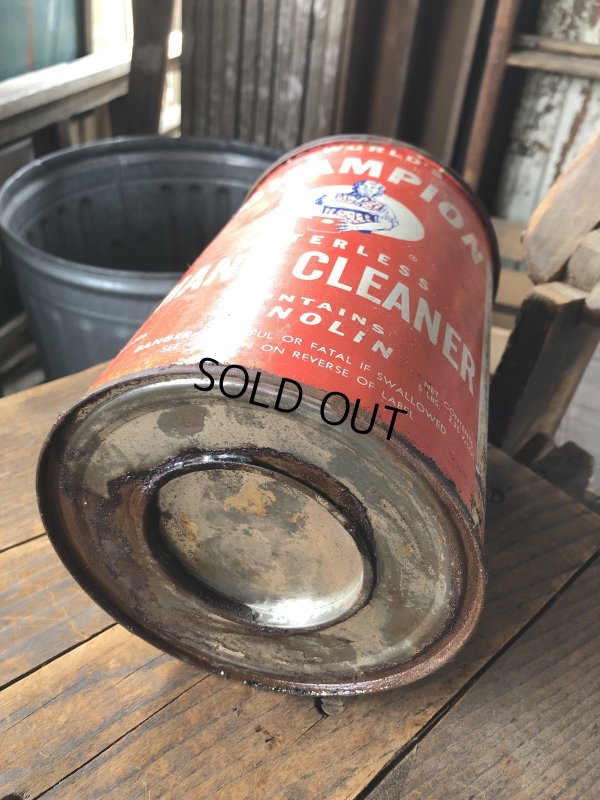 画像6: Vintage WORLD'S CHAMPION WATERLESS HAND CLEANER 5lb Can (R641)
