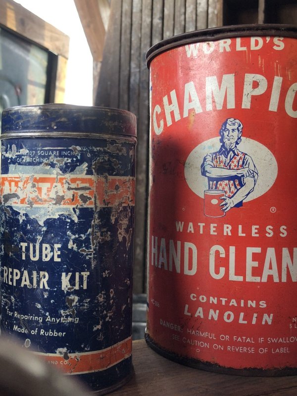 画像8: Vintage ALLSTATE Tube Repair kit Can (R643)
