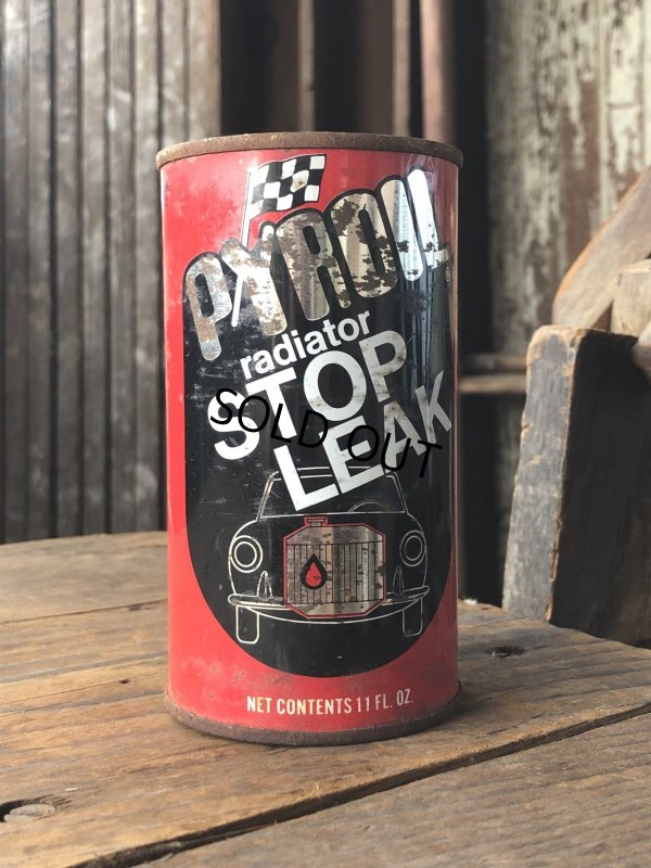 画像2: Vintage PYR OIL Radiator STOP LEAK Can (R646)