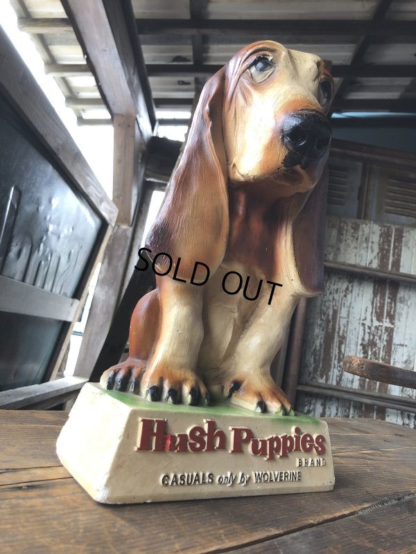 画像5: 60s Vintage Hush Puppies Brand Advertising Basset Hound Store Display Statue (R654)
