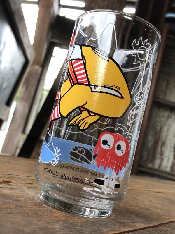 画像3: 70s Vintage Glass McDonaland Action Series Ronald McDonald (R655)