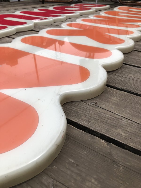 画像20: 【店舗引き取り限定】 Vintage Advertising Dunkin' Donuts Store Display Sign Huge!!! (R659)