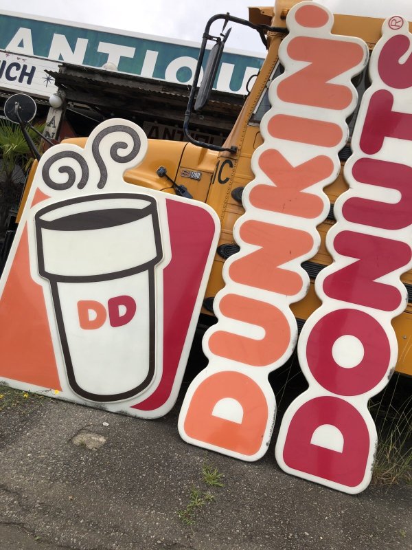 画像26: 【店舗引き取り限定】 Vintage Advertising Dunkin' Donuts Store Display Sign Huge!!! (R659)