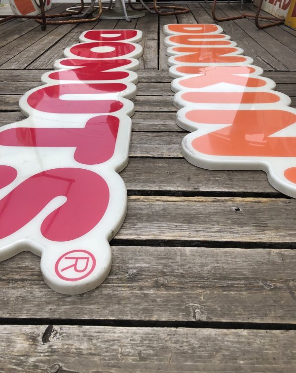 画像9: 【店舗引き取り限定】 Vintage Advertising Dunkin' Donuts Store Display Sign Huge!!! (R659)
