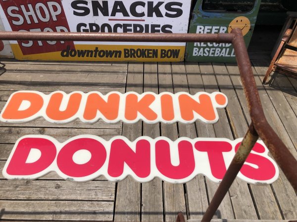 画像4: 【店舗引き取り限定】 Vintage Advertising Dunkin' Donuts Store Display Sign Huge!!! (R659)