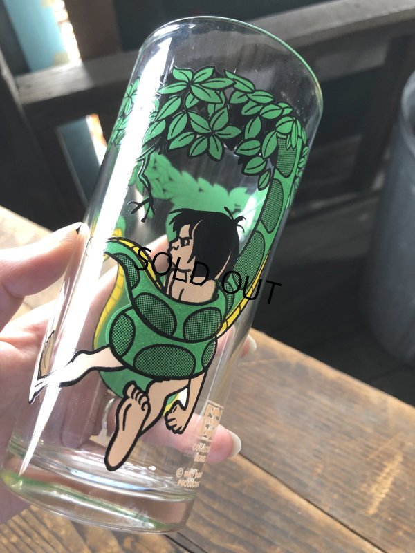 画像8: 70s Vintage Pepsi Glass Disney The Jungle Book Kaa (R662)
