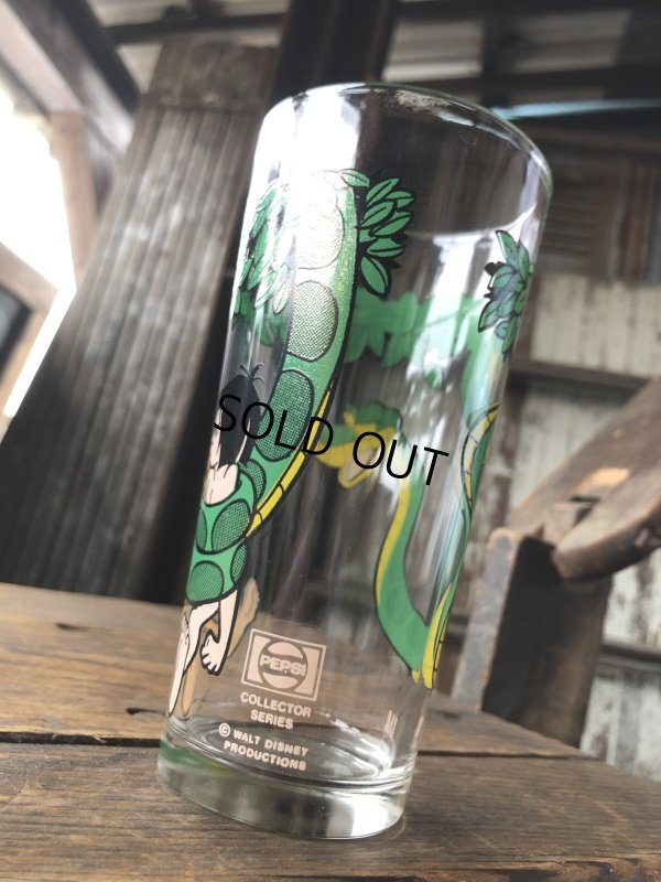 画像3: 70s Vintage Pepsi Glass Disney The Jungle Book Kaa (R662)