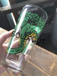 70s Vintage Pepsi Glass Disney The Jungle Book Kaa (R662)