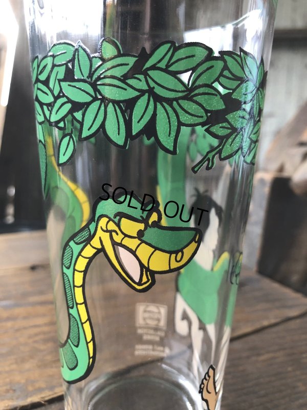 画像5: 70s Vintage Pepsi Glass Disney The Jungle Book Kaa (R662)