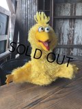 80s Vintage Sesame Street Big Bird Hand Puppet Doll (R663)