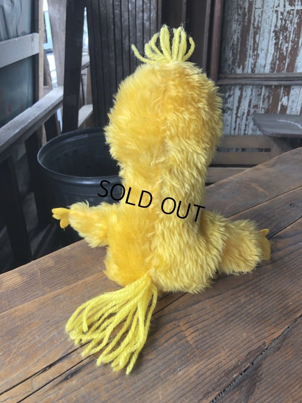 画像4: 80s Vintage Sesame Street Big Bird Hand Puppet Doll (R663)