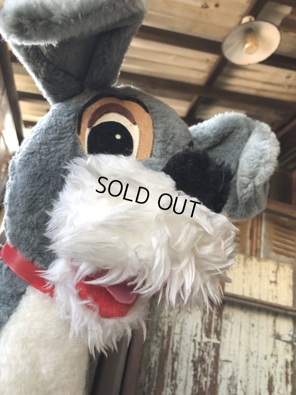 画像11: 70s Vintage Walt Disney Lady and the Tramp Plush Doll 50cm (R667)