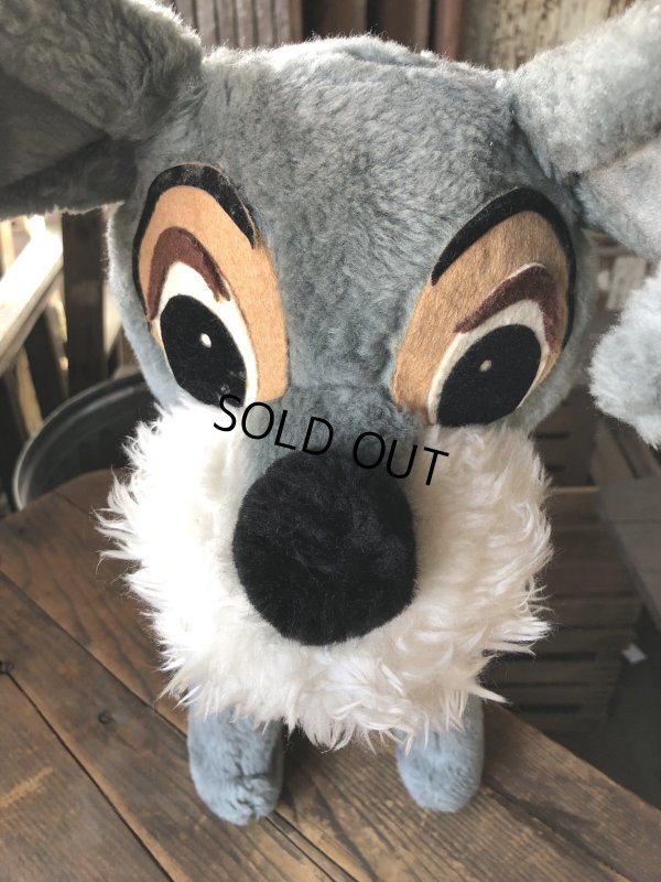 画像12: 70s Vintage Walt Disney Lady and the Tramp Plush Doll 50cm (R667)