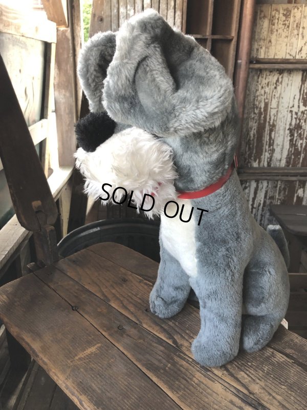 画像8: 70s Vintage Walt Disney Lady and the Tramp Plush Doll 50cm (R667)