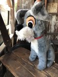 画像9: 70s Vintage Walt Disney Lady and the Tramp Plush Doll 50cm (R667)