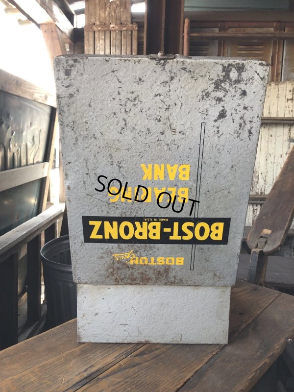 画像6: Vintage Bost-Bronz Bronze Bearings Bank Metal Cabinet (R704)