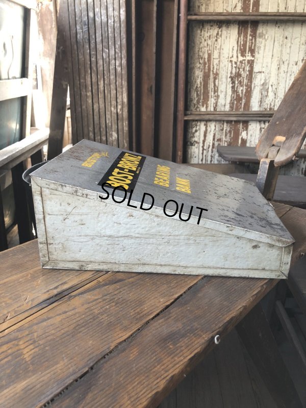 画像9: Vintage Bost-Bronz Bronze Bearings Bank Metal Cabinet (R704)