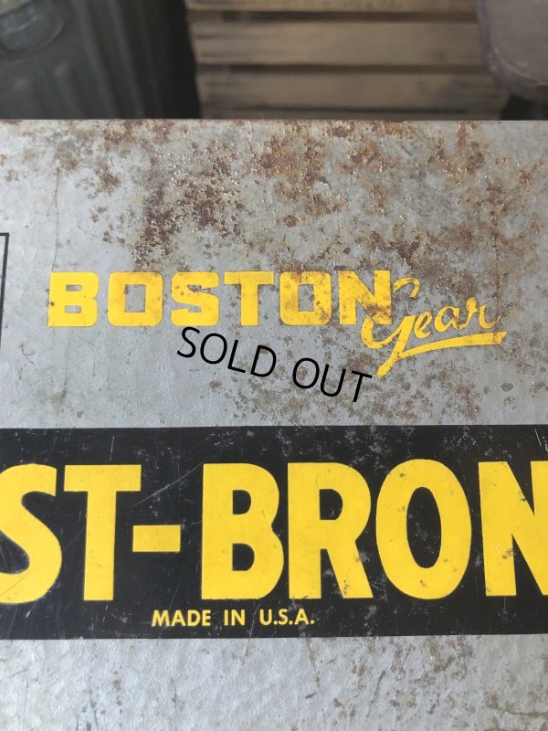 画像11: Vintage Bost-Bronz Bronze Bearings Bank Metal Cabinet (R704)