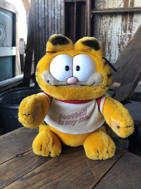 画像1: 80s Vintage Dakin Garfield Plush Doll (R705)