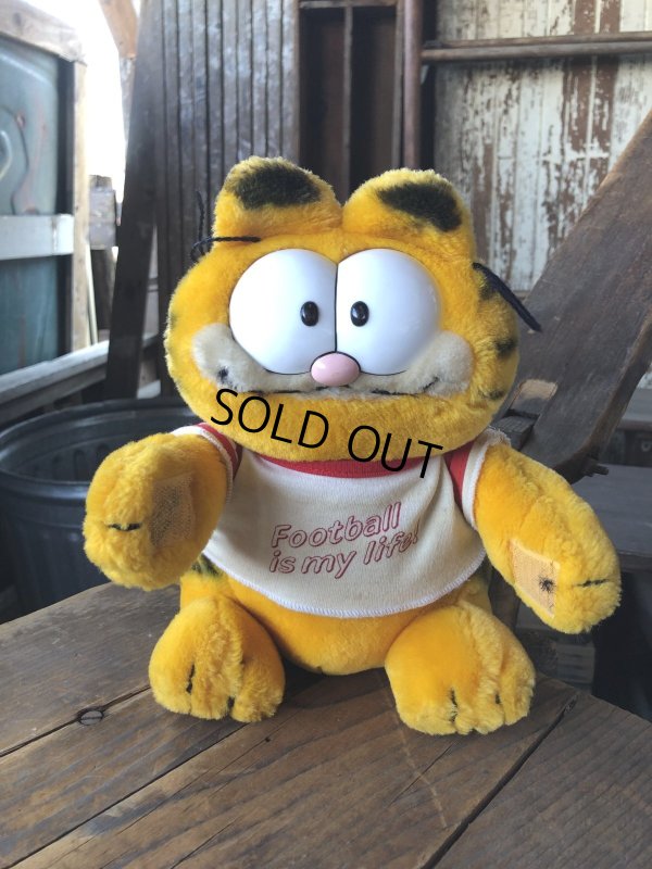画像1: 80s Vintage Dakin Garfield Plush Doll (R705)