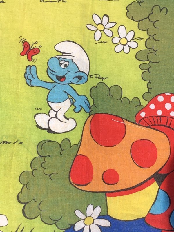 画像9: 80s Vintage Smurfs Sleeping Bag (R707)