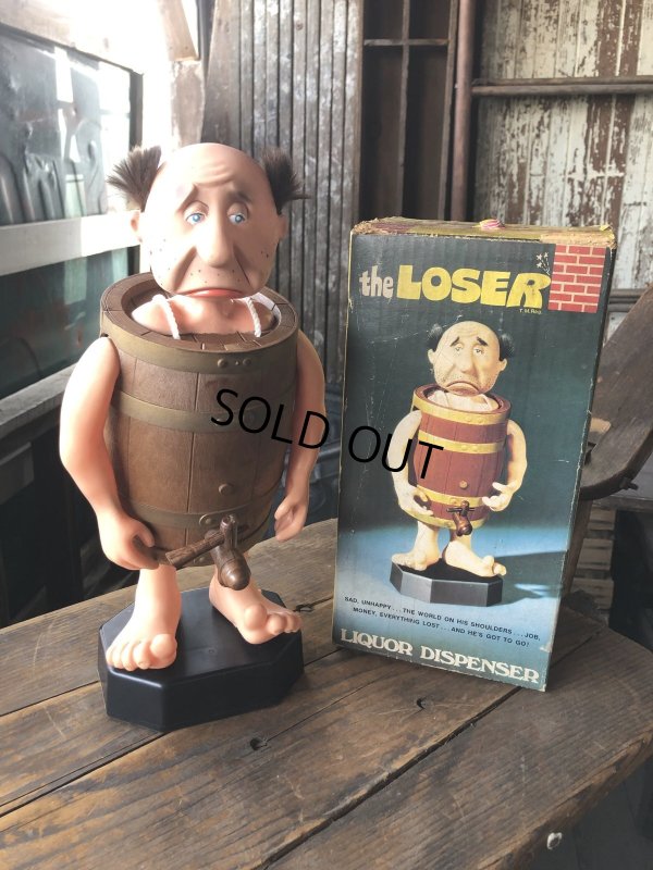 画像1: 70s Vintage THE LOSER Liquor Dispenser (R708)