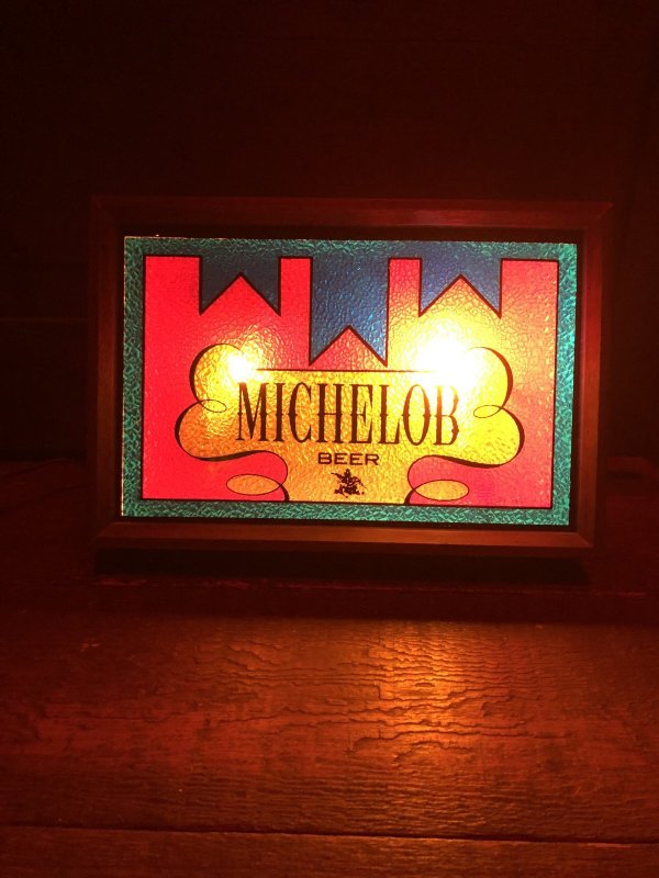 画像15: Vintage Michelob Beer Advertising Store Display Lighted Sign (R708)