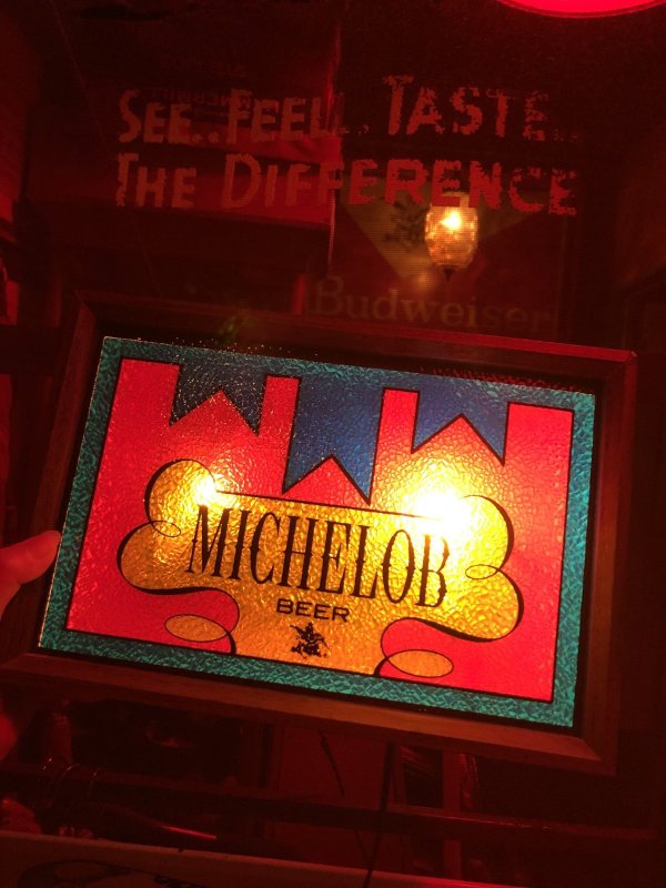 画像12: Vintage Michelob Beer Advertising Store Display Lighted Sign (R708)