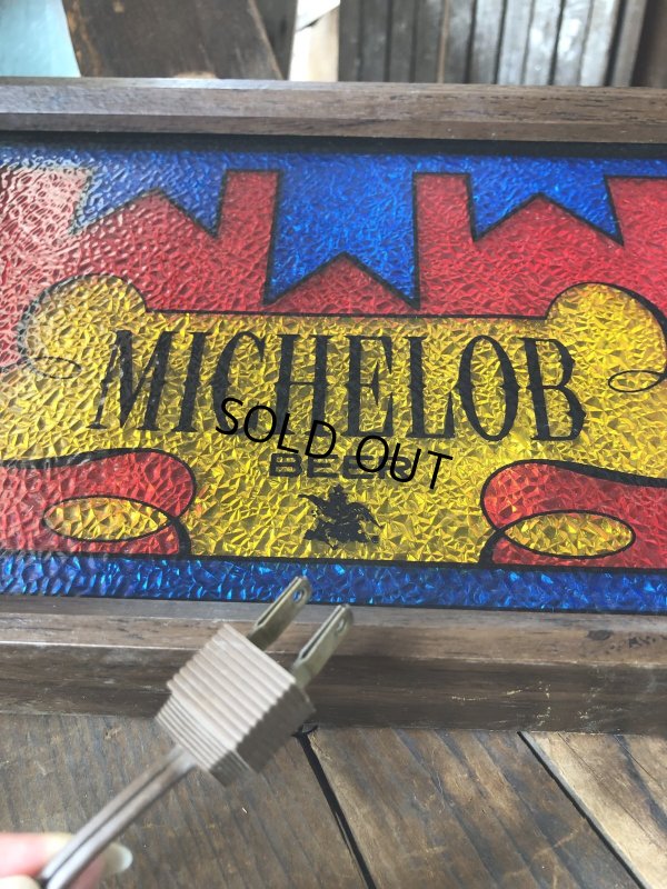 画像11: Vintage Michelob Beer Advertising Store Display Lighted Sign (R708)