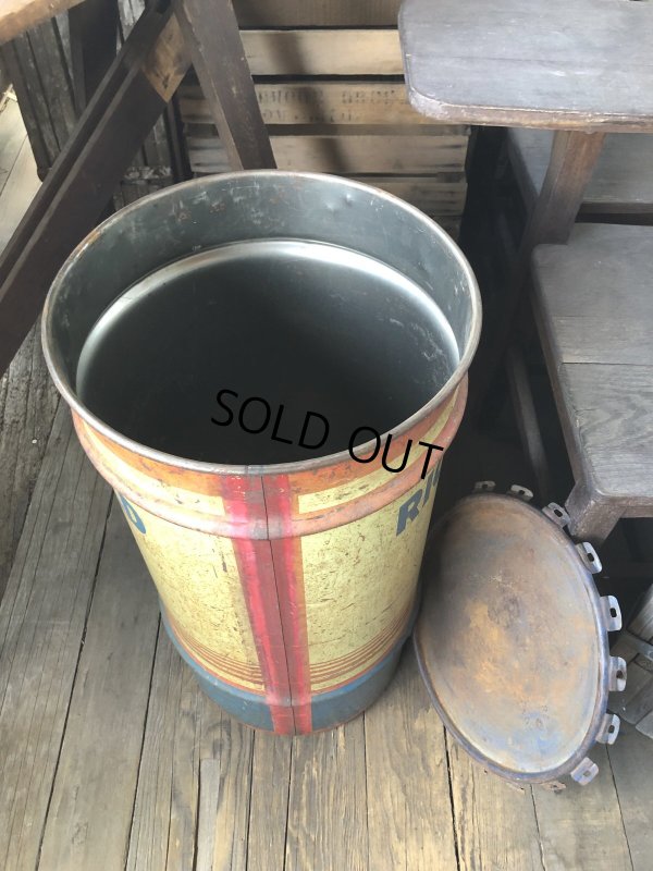 画像5: Vintage RICHFIELD Oil 115lb Drum Can (R709)